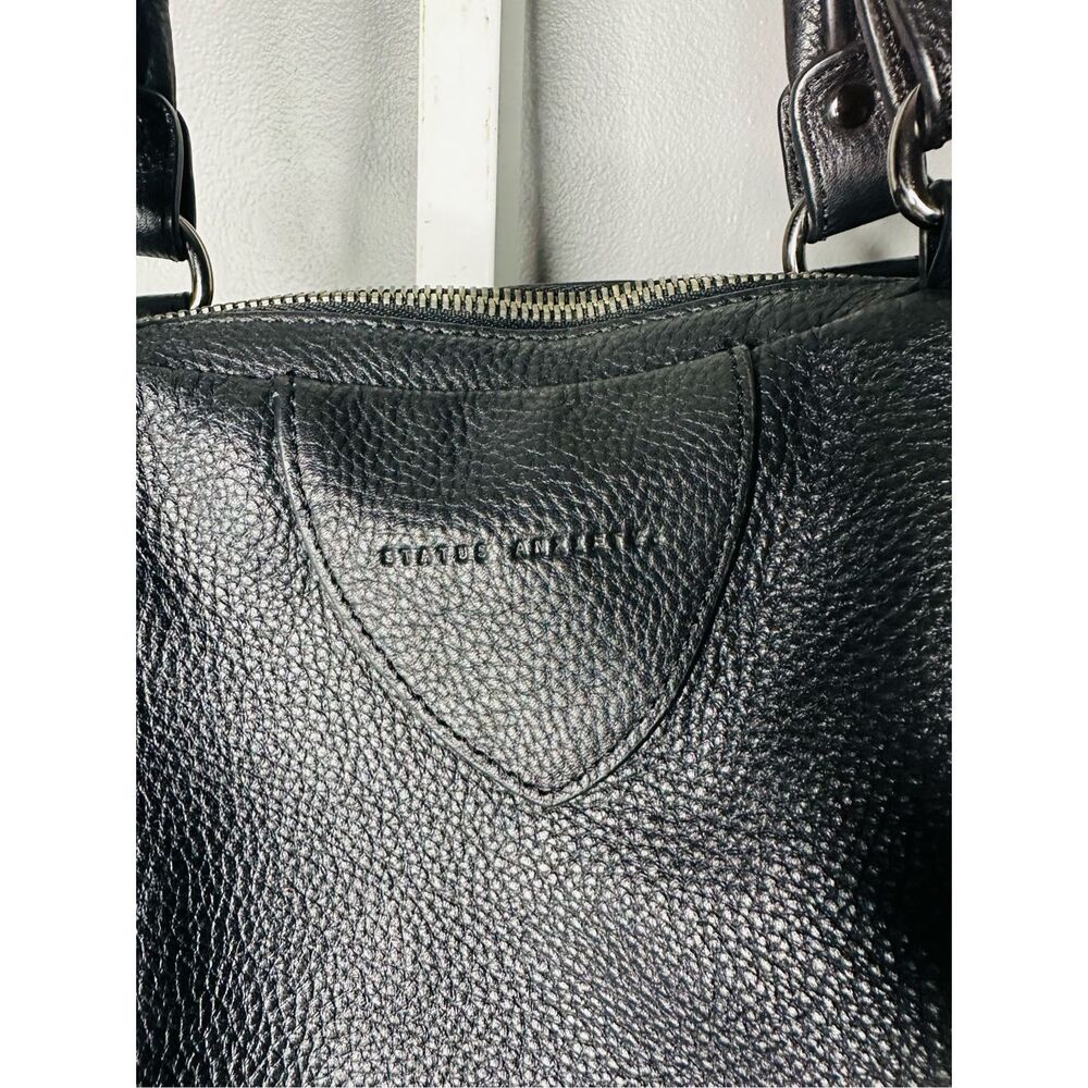 Status Anxiety Force Of Being Black Leather Handbag - Picture 5 of 10